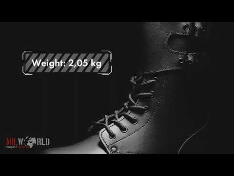MIL-TEC FRENCH BUCKLE BOOTS BLACK