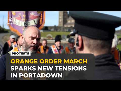 Orange Order march revives tensions in Northern Ireland’s Portadown