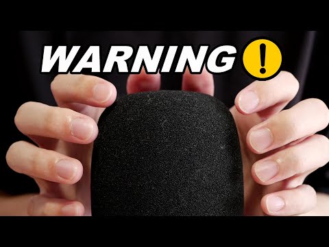 ASMR Mic Scratching brain melting (FAST AGGRESSIVE)