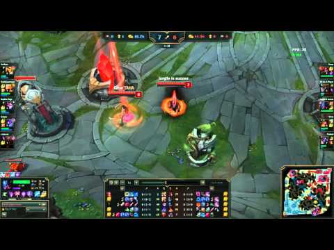 LoL: Svenskeren Rek'Sai vs Kha'Zix Jungle SEASON2016 Apr 2016