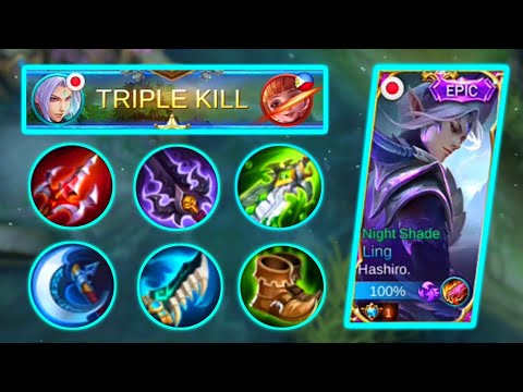 LING BEST BUILD 2021 "FAST HAND" Top 1 Global Ling Build | Ling Gameplay | MLBB