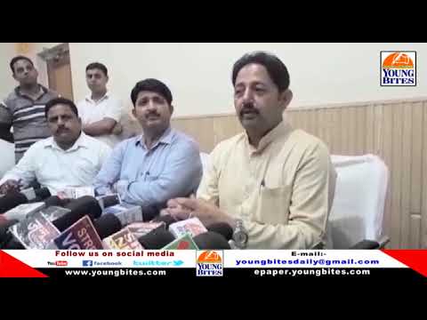 Chairman, JMC, Baldev Singh Billawaria, Health Officer, on sanitation in Jammu city Video