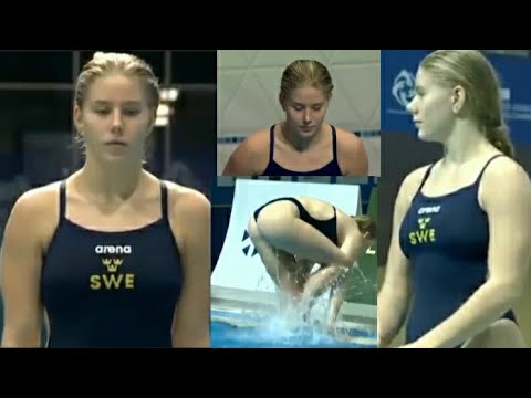 Beautiful Diver | Dietmann Mikaela (Sweden) | 1m spring board #beautifulgirl #beautifulfaces #diver