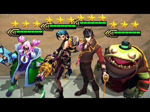 FOUR 5 Cost 3 Star units in ONE game... TFT Set 6.5