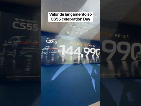 Valor de lançamento do CS55 da CAOA CHANGAN.  #caoa #caoachangan #cs55changan