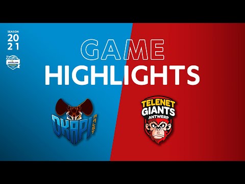 GAME HIGHLIGHTS | Okapi Aalst vs Telenet Giants Antwerp