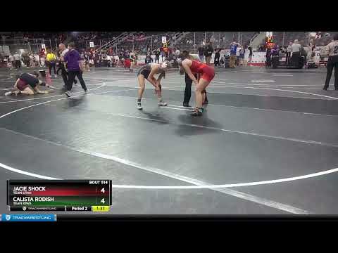 122 Lbs Champ. Round 1 - Jacie Shock, Team Utah Vs Calista Rodish, Team Iowa 7af8