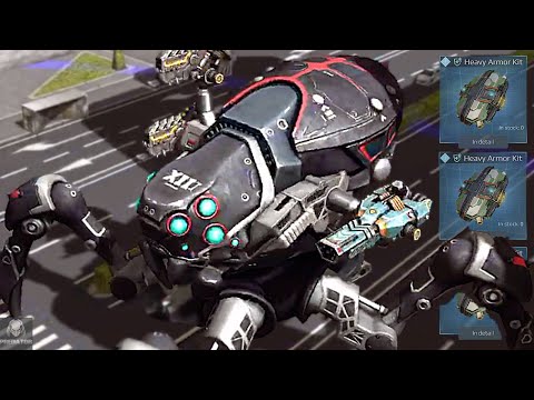 3X Armoured Up Arachnid Invader - 700,000HP | Smashing Through Top Robots With Ardent Firepower | WR