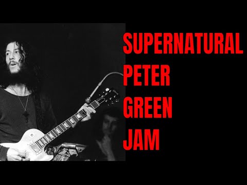 Supernatural Jam Peter Green Style Guitar Backing Track (D Minor)