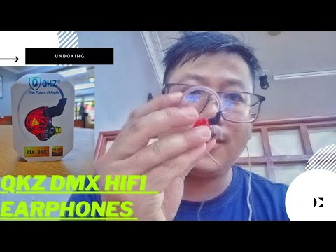 QKZ DMX HIFI earphone | unboxing | best quality