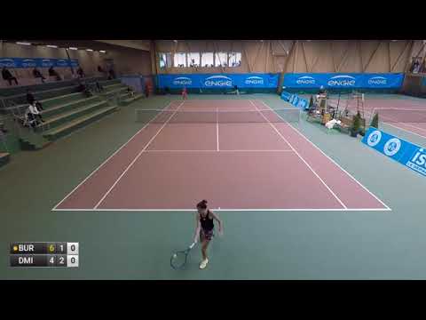 Burel Clara v Dmitruk Kristina  - W60 Grenoble (2°set)