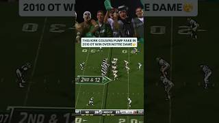 Kirk Cousins Pump Fake OT Winner in 2010 | Michigan State Football