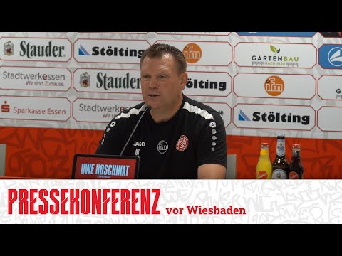 Pressekonferenz vor Wehen Wiesbaden | 3. Spieltag | #immeRWEiter #nurderrwe