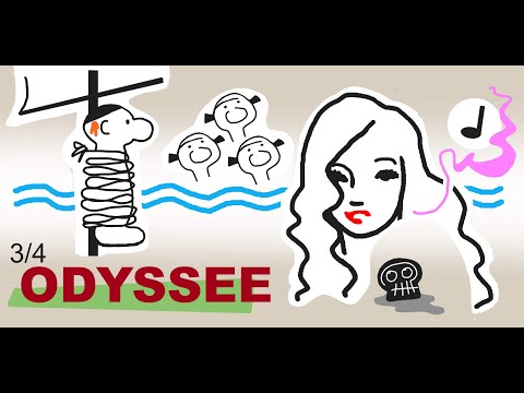 ODYSSEE CARTOON (3/4): HADES / SIRENEN / SKYLLA & CHARYBDIS / HELIOS & die heiligen Rinder