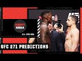 Predictions for UFC 271: Adesanya vs Whittaker 2, Lewis vs Tuivasa | ESPN MMA