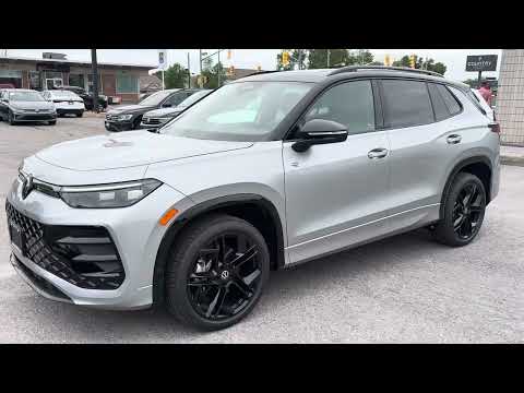 2025 Volkswagen Tiguan Comfortline R-Line Black Edition 4MOTION in Silver for sale at Belleville Volkswagen in Belleville, ON