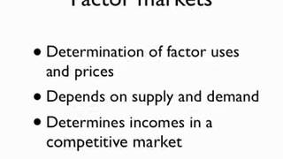 factor market