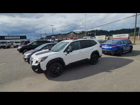 2022 Subaru Forester vs Forester Wilderness Roof Rails and Crossbars