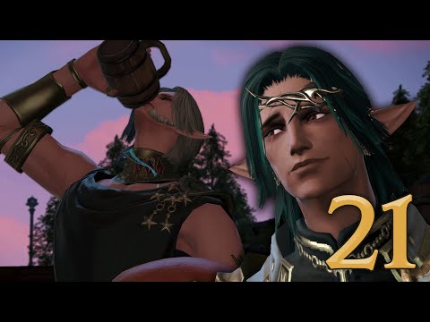 Eji Reacts to FFXIV: Endwalker Part 21 - Friends Gathered  ||  Blind Playthrough
