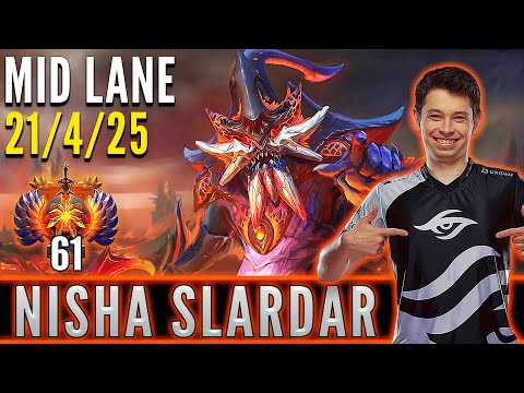 Secret.Nisha  [ Slardar ]  Mid Lane Pro Gameplay  [ Patch 7.31d ]  Dota 2 Full Game