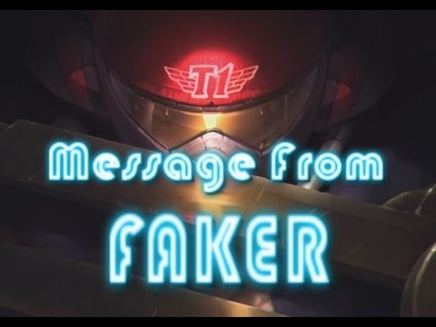 Message to Febiven from Faker