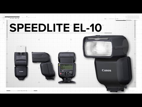 Flash Canon Speedlite EL-10 - Iluminação Profissional de Alta