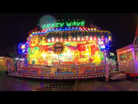 Jay Barwicks Crazy Wave | Off Ride POV Farrars Funfairs Utilita Arena Sheffield 2022
