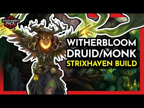 Witherbloom Monk/Circle of Spores Druid Multiclass Build│Strixhaven: Curriculum of Chaos│D&D 5E