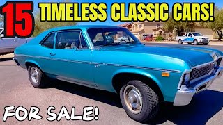 Craigslist Treasures: 15 Timeless Classic Cars for Sale!