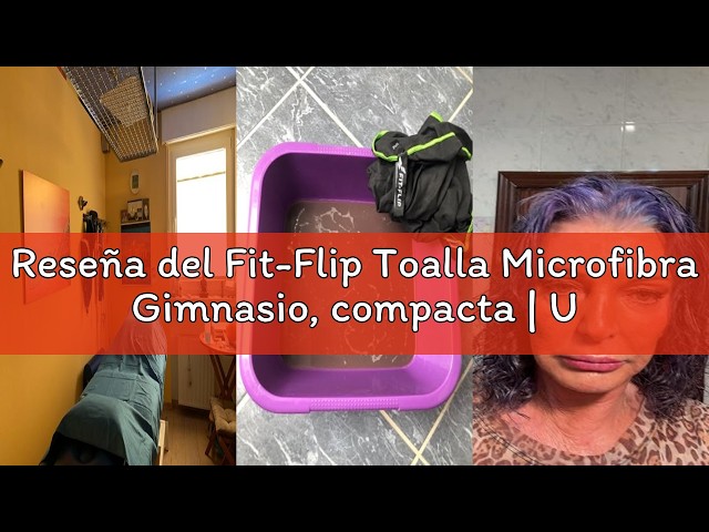 Vídeo relacionado con ZENACROSS Toalla Microfibra Grande XXL - Toallas de Playa y Piscina - Secado Rápido y Antiarena - Toalla Playa Fina y Compacta - 90x180cm - Rosa Tropical