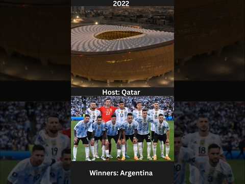 FIFA World Cup History: Every Winner & Host (1930-2026) | Ultimate Football Timeline #WorldCupHost