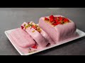 Easy Strawberry Ice Cream Recipe No Cream No Condensed Milk Ice Cream Recipe Yummy