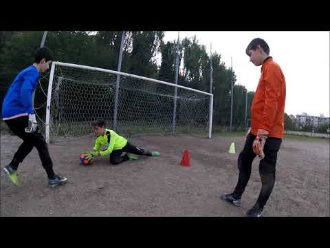 Allenamento portieri Esordienti 2006: tecnica di uscita bassa