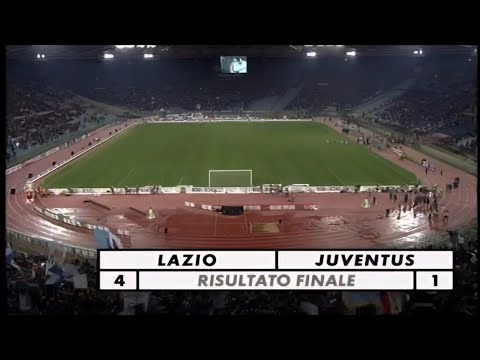 Lazio-Juventus 4:1, 2000/01 - Domenica Sportiva (Pavel Nedvěd and Hernán Crespo each scored a brace)