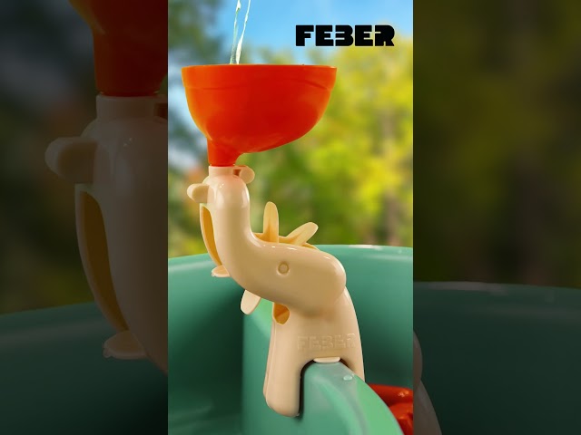 Vídeo relacionado con FEBER Casual Play Table, Mesa de Juegos 3 en 1, Mesita Infantil para Jardín Exterior, 3 Compartimentos para Agua, Arena y Dibujos, Accesorios de Juego Incluidos, +2 años, Famosa (FEU14000)