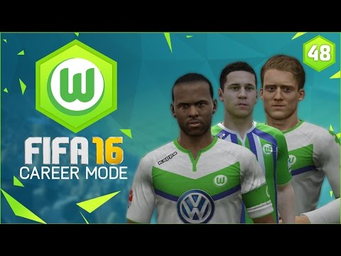 FIFA 16 | Wolfsburg Career Mode Ep48 - DORTMUND DECIDER!!