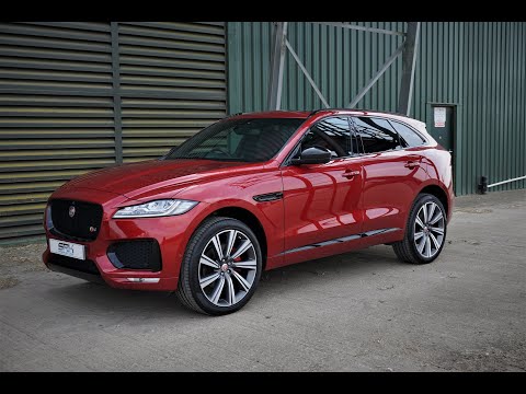 Massive spec '16 Jaguar F Pace S Supercharged V6 Petrol AWD in Italian Racing Red w/ 22" wheels.