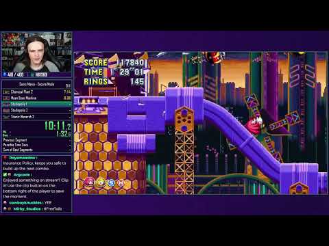 The ONLY Sonic Mania Encore Mode: Bad Ending speedrun I'll ever do.