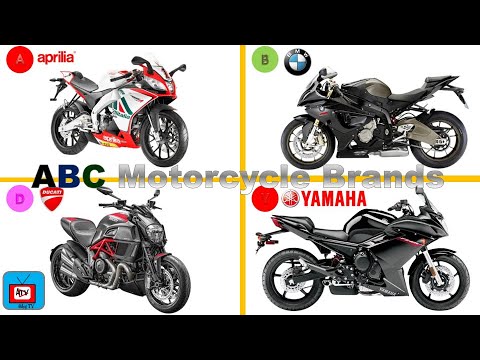 ABC Motorcycle Brands for Children | Kids