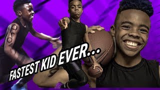Bunchie Young. The 11 Year Old Football Phenom Takes Us Through His INSANE WORKOUTS & Epic Life!