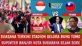 Download lagu THE CURRENT SITUATION AT THE GELORA BUNG TOMO STADIUM IN SURABAYA AHEAD OF THE INDONESIA VS TAIWA... mp3
