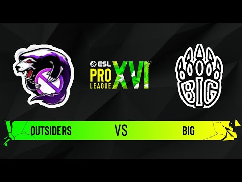 Outsiders vs. BIG - Map 2 [Inferno] - ESL Pro League Season 16 - Group B