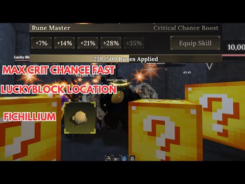 BEST WAY TO GET MAX CRIT CHANCE IN THE FORGE Roblox