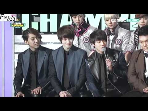 ♛ 2012.04.03 MBC Show! Champion -- NU'EST Cut [ Talk & Show! ]
