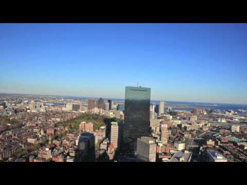 Boston views from Prudential tower
