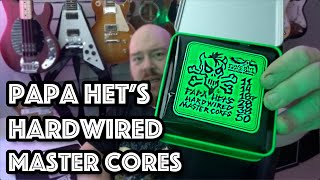 Video thumbnail for PAPA HET'S HARDWIRED MASTER CORES - JAMES HETFIELD SIGNATURE ERNIE BALL STRINGS UNBOXING AND DEMO by Dogshark Guitar Players Society