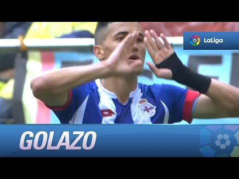 Golazo de Fajr (0-1) Villarreal CF - Deportivo de la Coruña