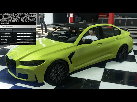 GTA 5 - DLC Vehicle Customization - Ubermacht Sentinel GTS (BMW M3 G80)