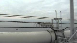 preview picture of video '2009/01/07 明石海峡大橋 / Crossing Akashi Kaikyo Bridge'