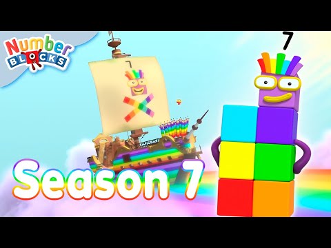 The Best of Season 7! 🌈 | Full episodes - Counting for Kids | 12345 | @Numberblocks